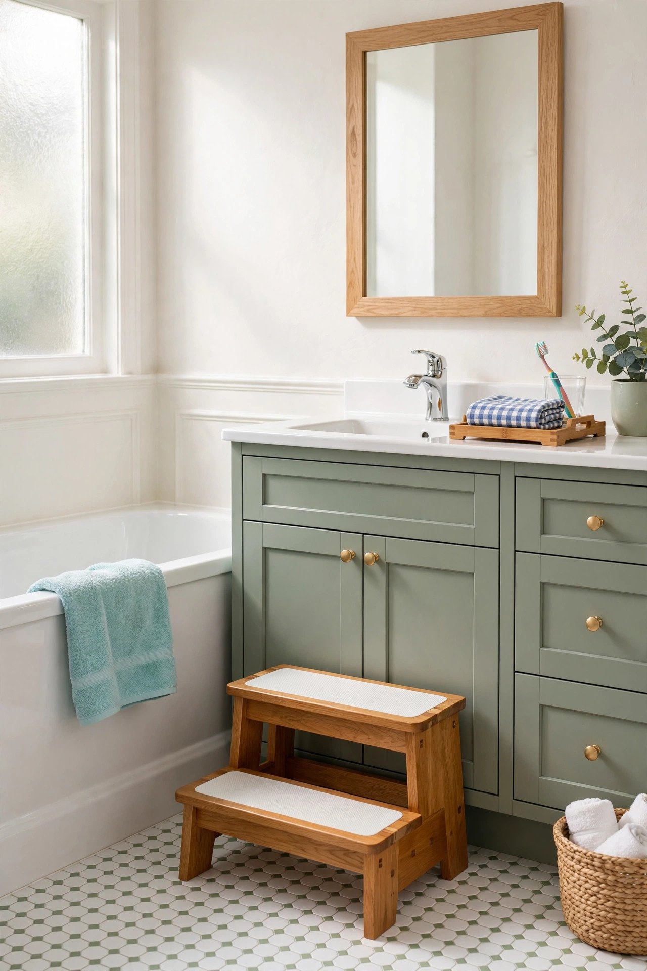 Double Duty Step Stool