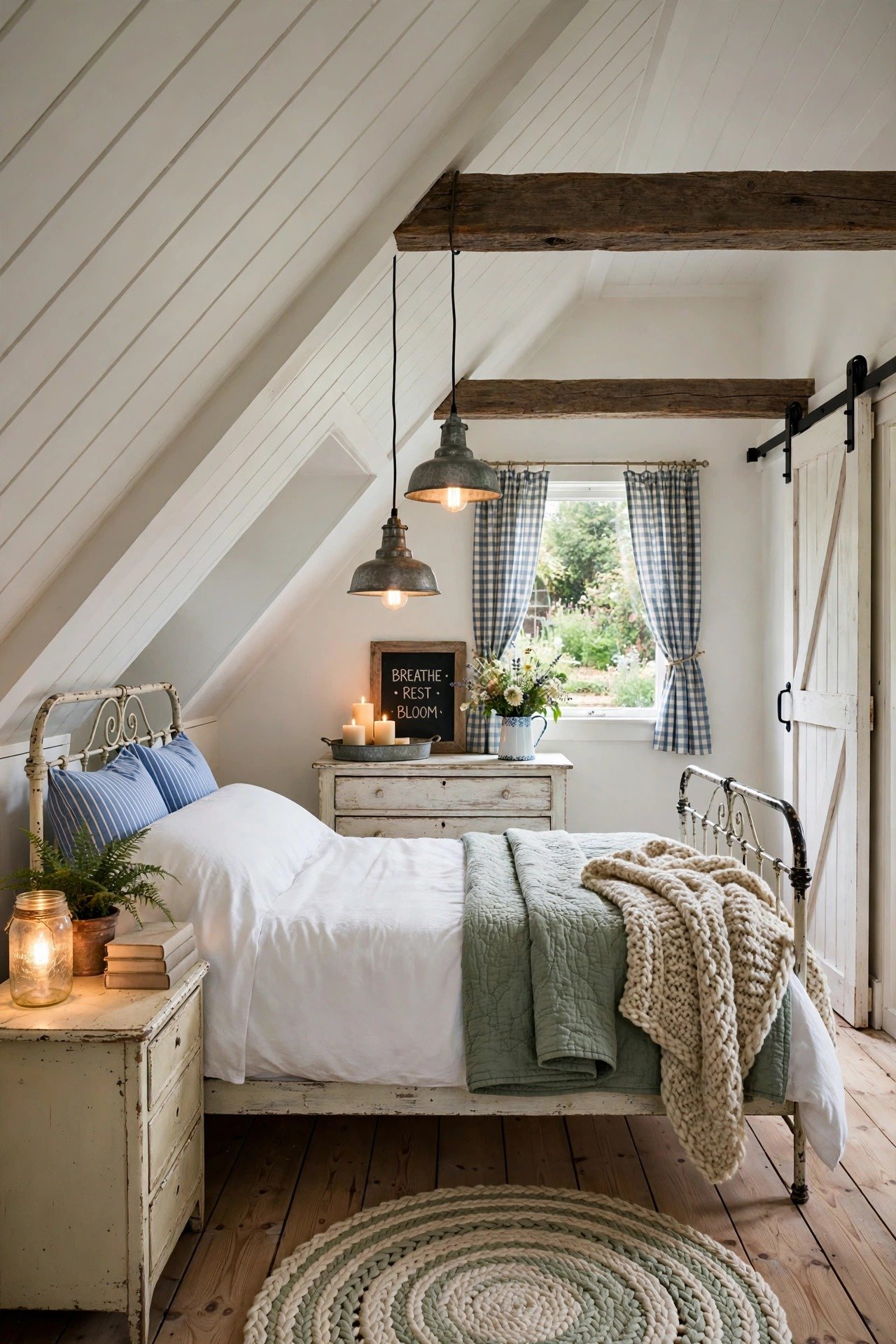 Farmhouse Chic Slanted Suite