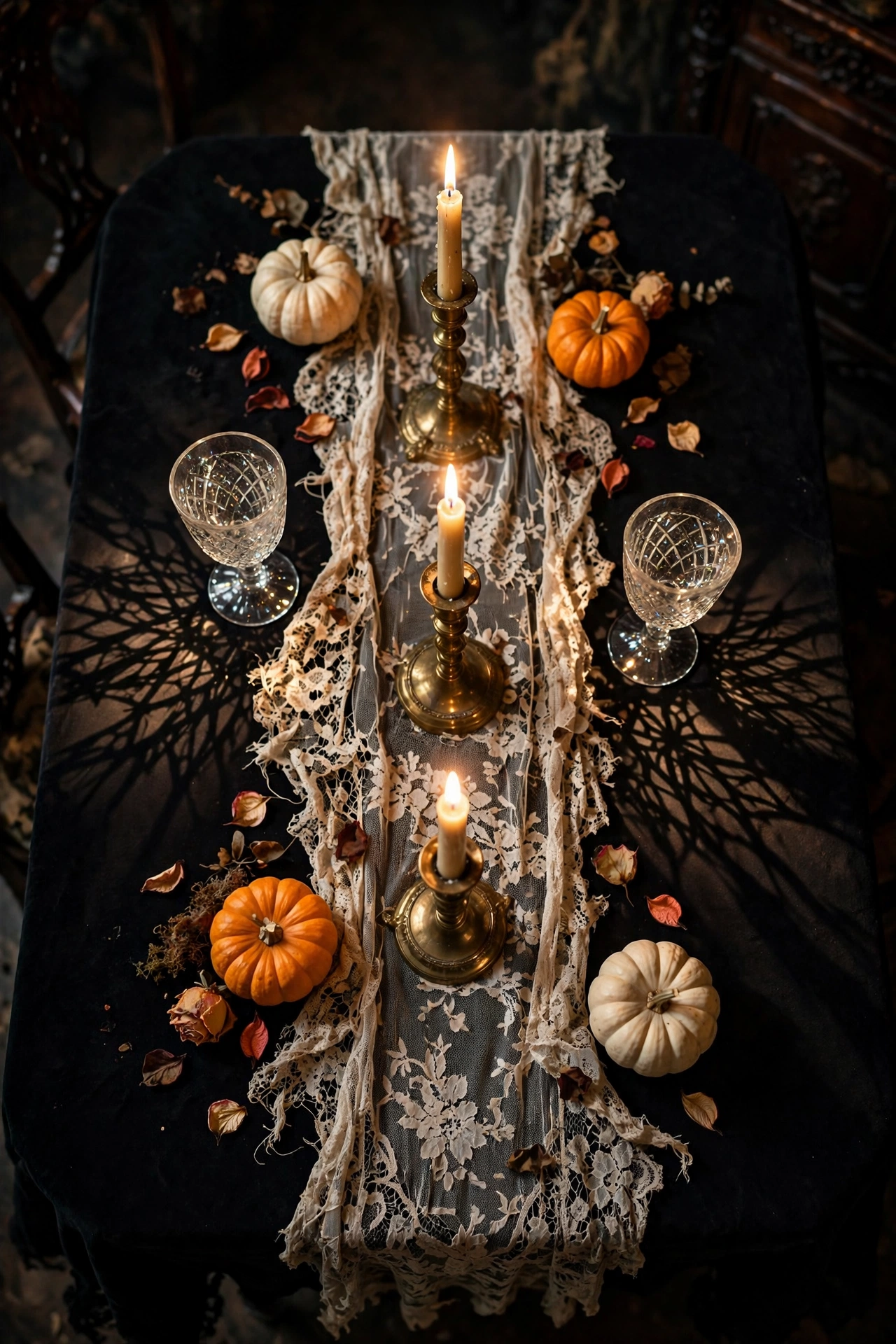 Tattered Lace Table Runners
