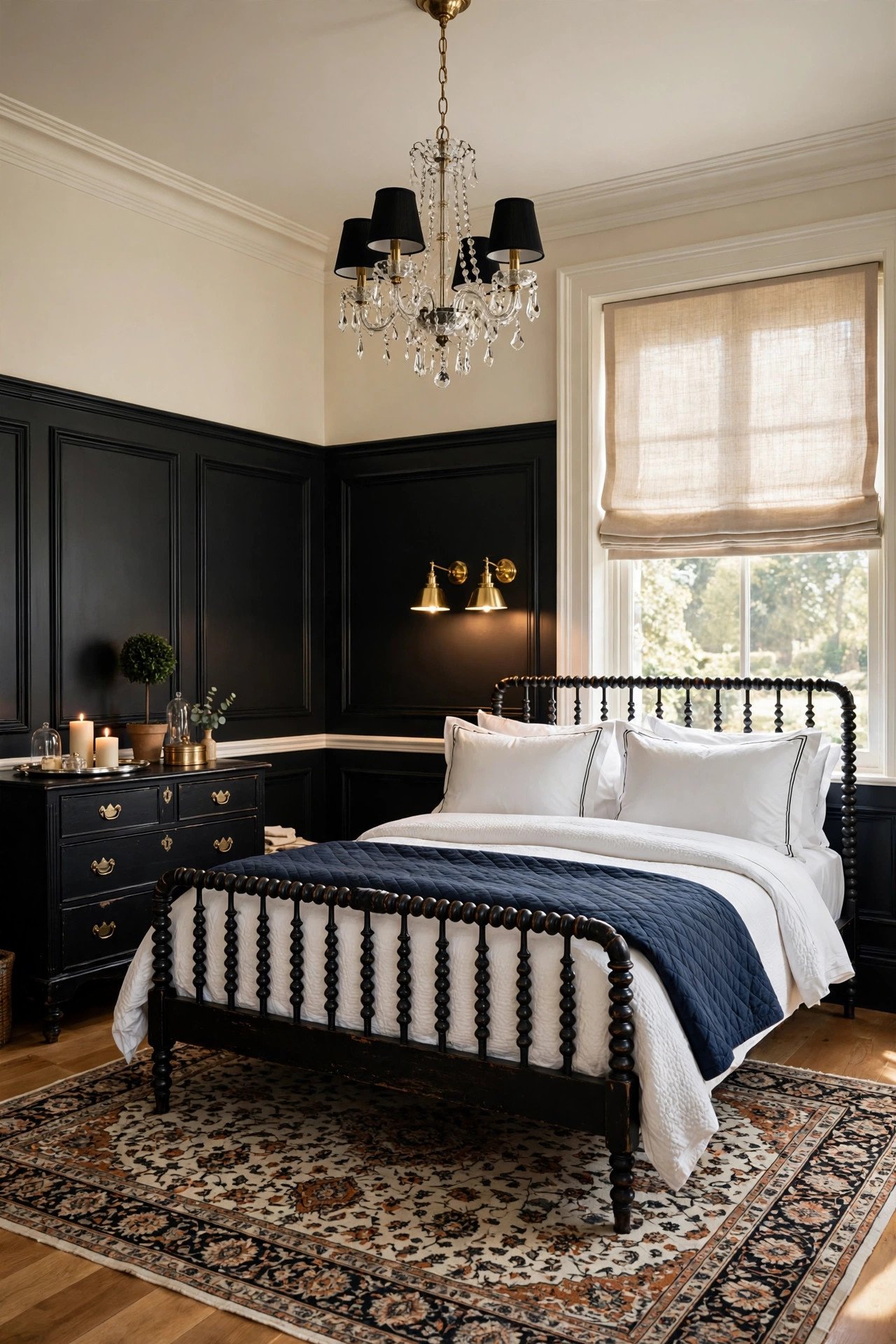 Black Wainscoting