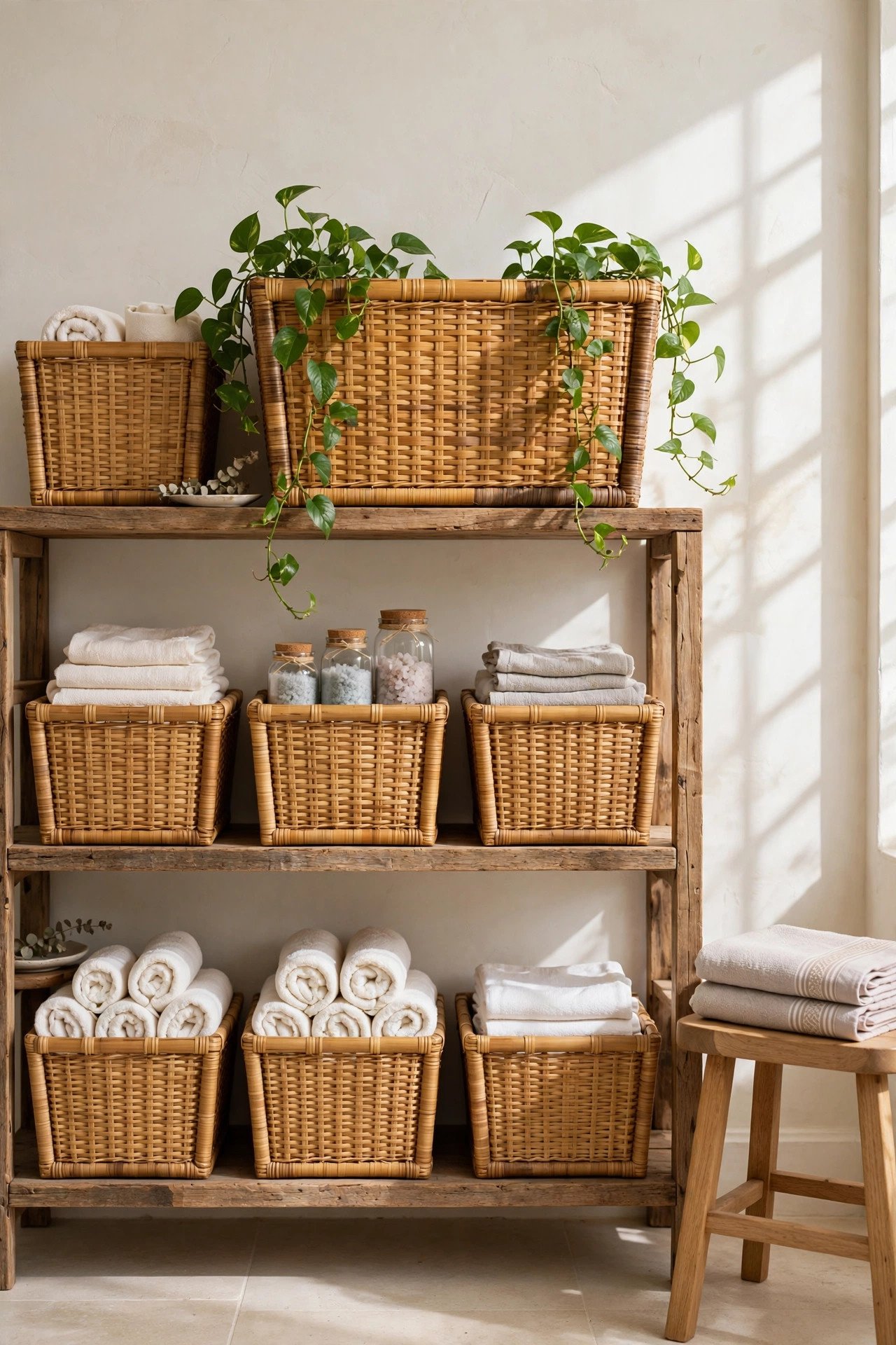 Bamboo Storage Baskets