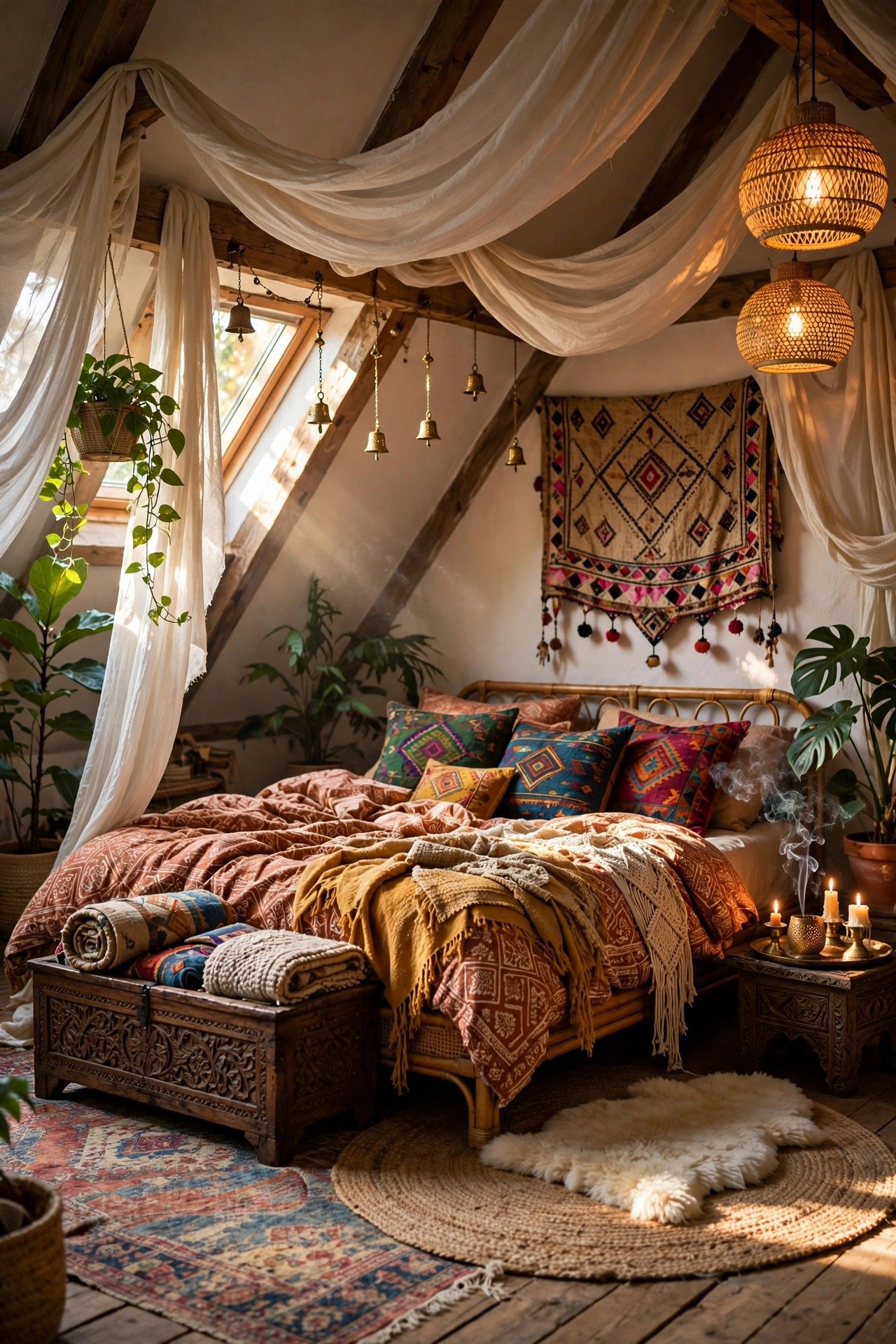 Boho Textile Layered Sanctuary