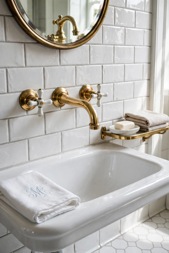 Vintage Wall-Mounted Faucet