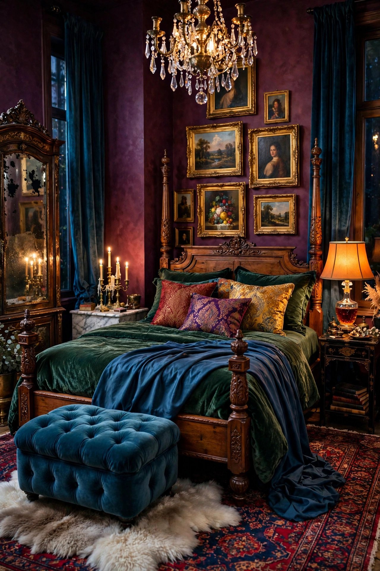 Jewel Tone Layered Sanctuary