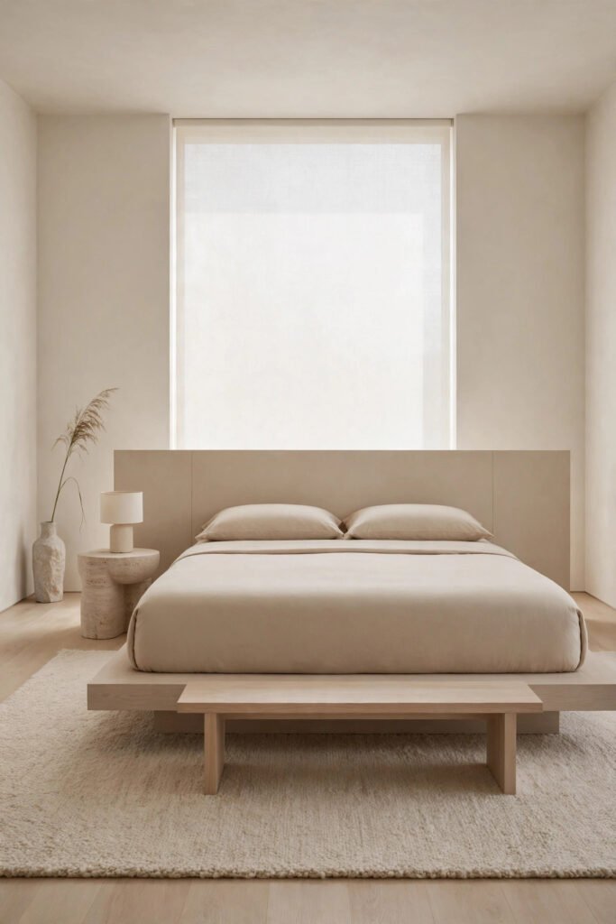 Modern Minimal Beige Retreat