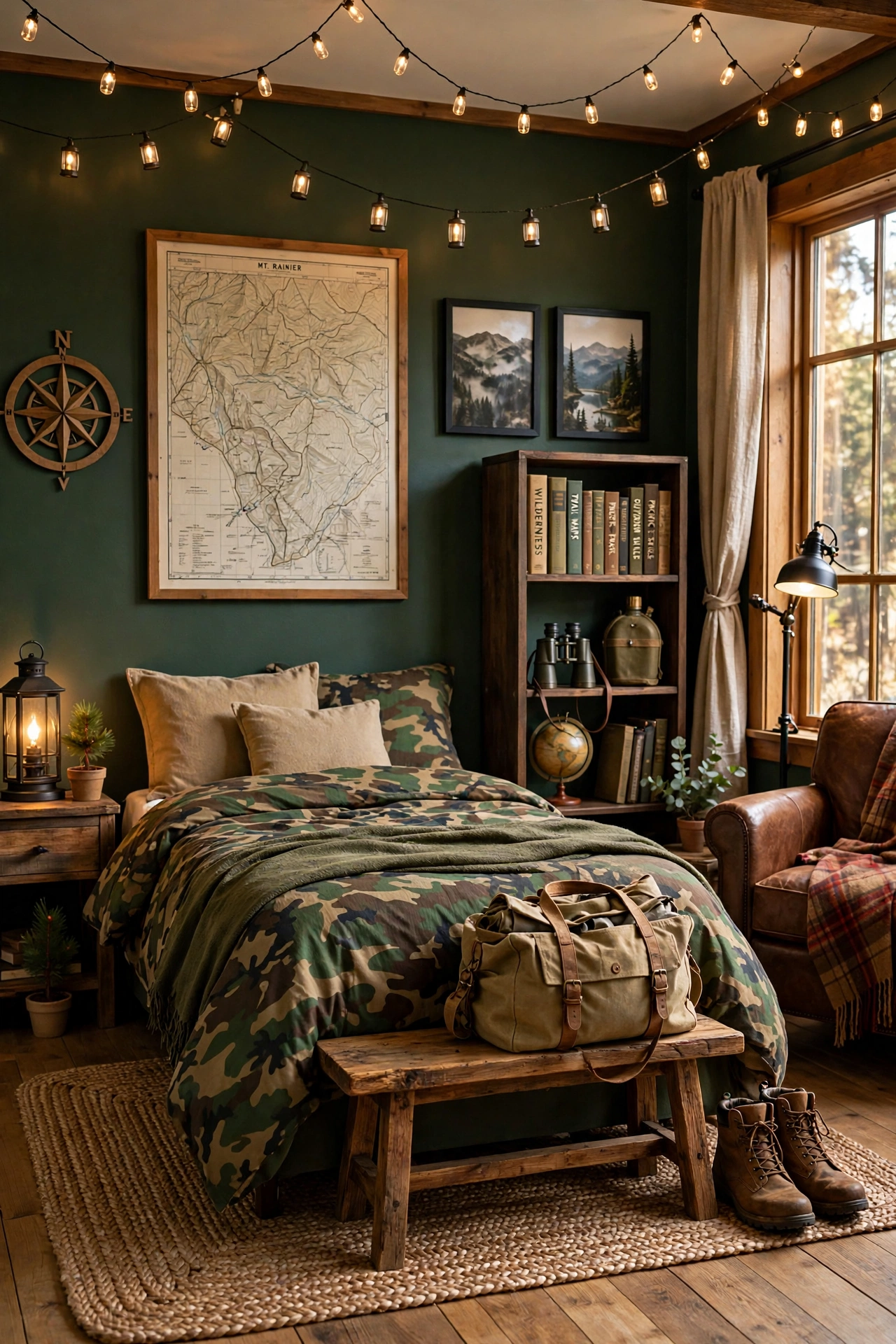Camouflage Outdoor Adventure Theme