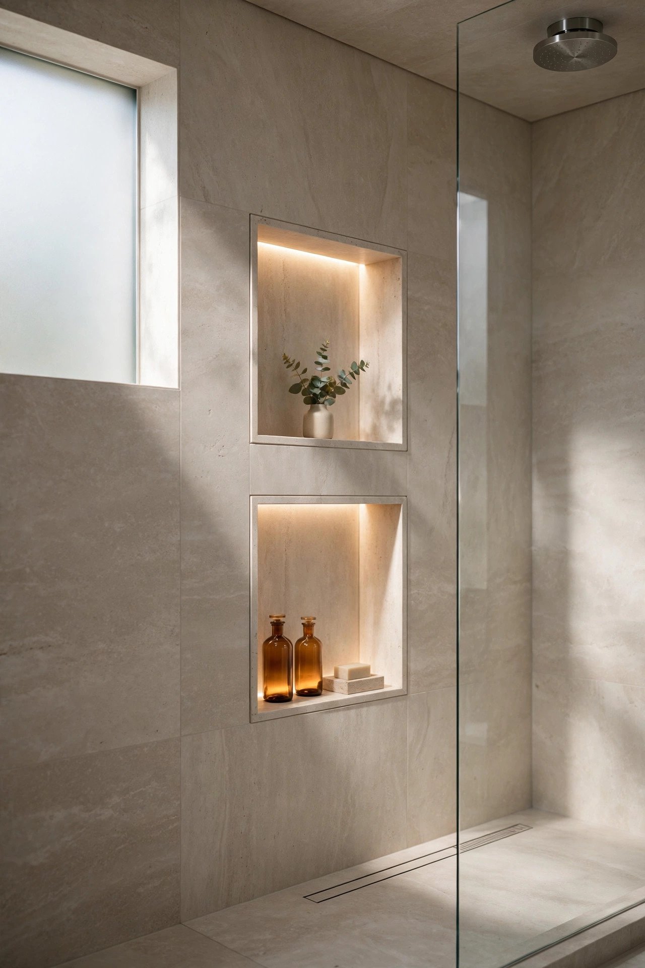 Recessed Shower Niches