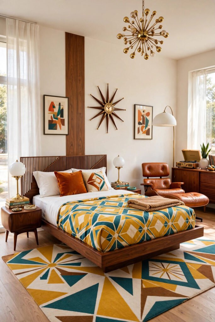 Mid-Century Modern Bedroom