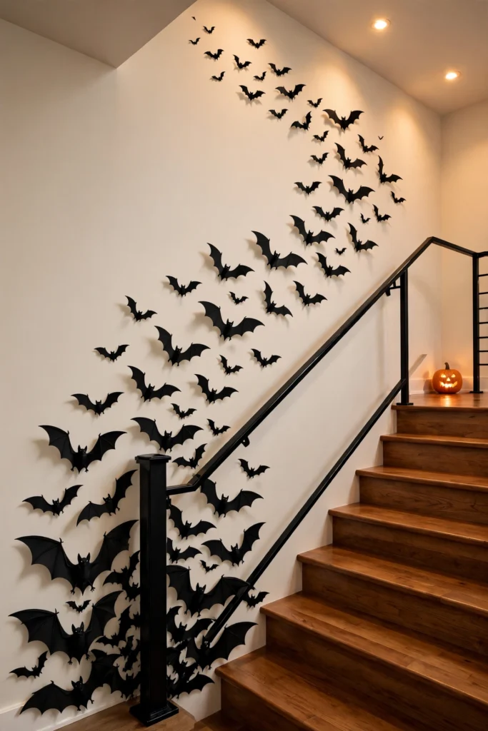 Bat Swarm Wall Decals Creeping Up