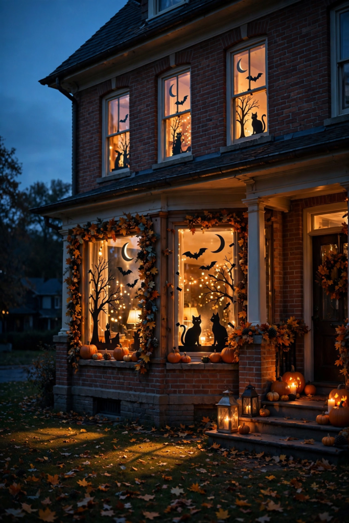 Window Silhouette Decorations