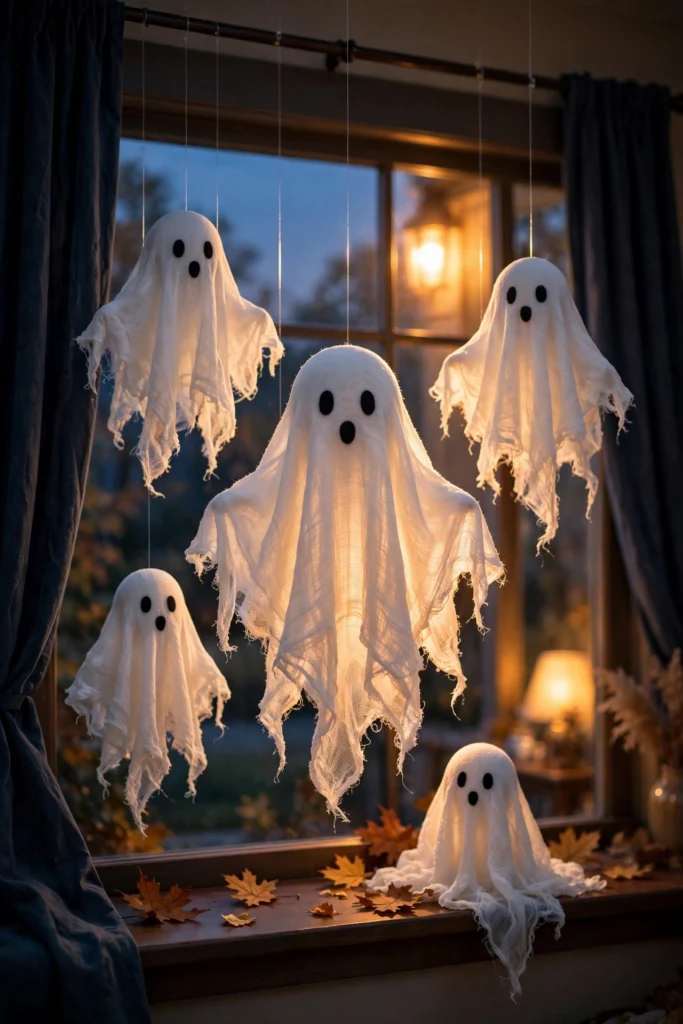 Floating Ghosts on Window Panes