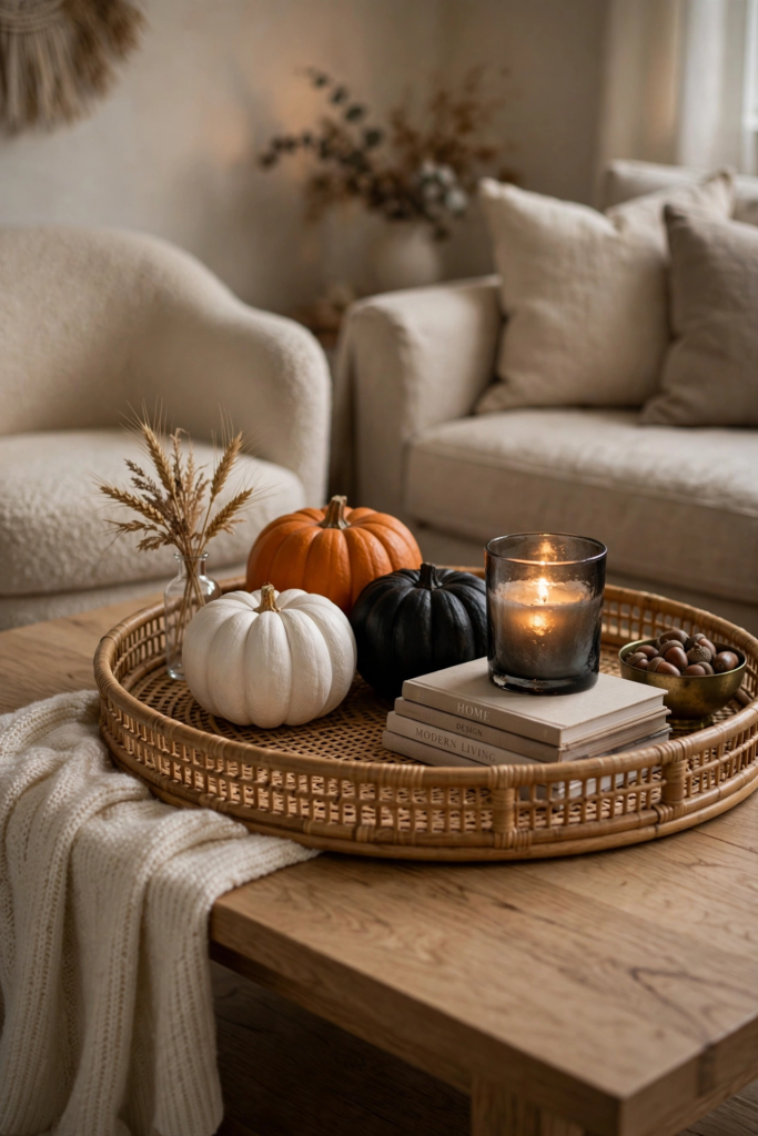 Coffee Table Spooky Chic Styling