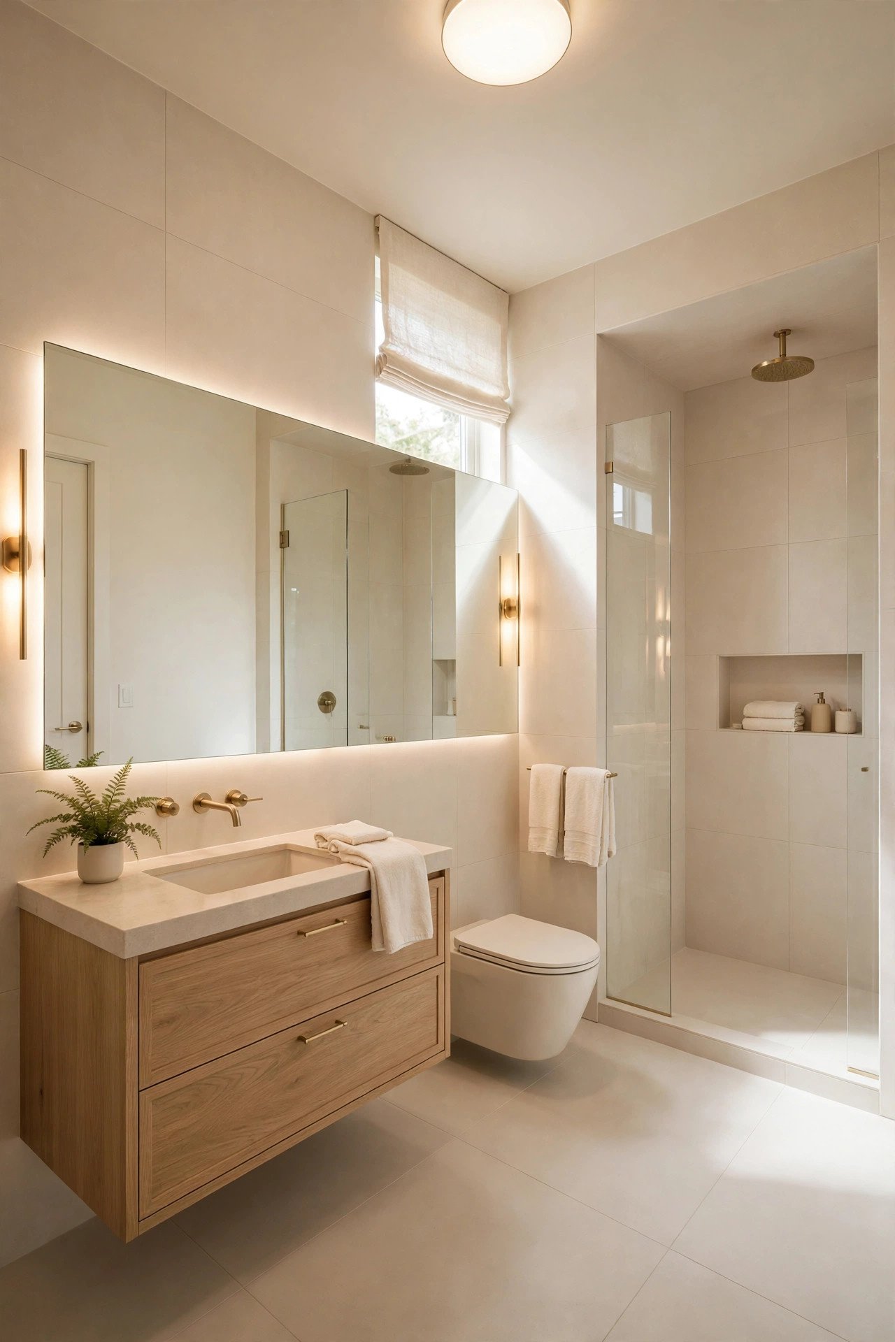 Small Space Beige Brightening