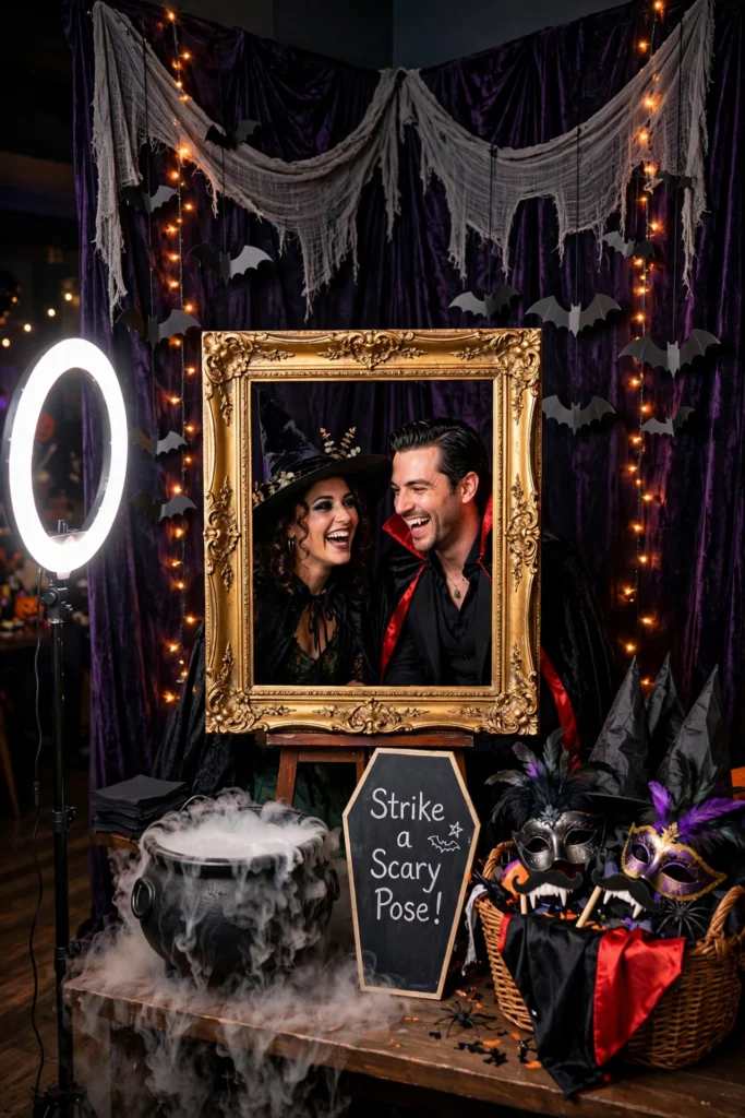 Spooky Photo Booth Backdrop