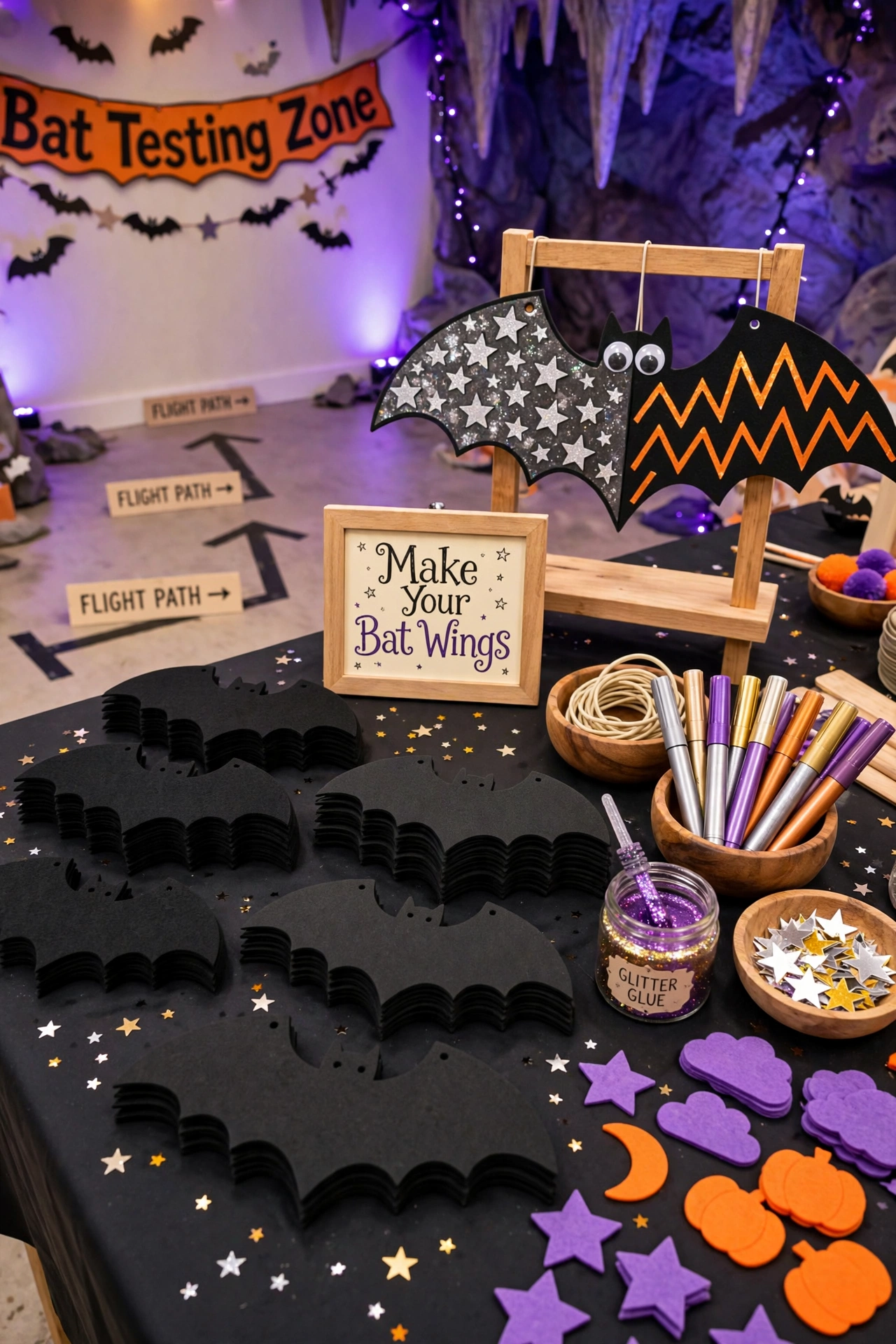 Bat Wing Craft Station