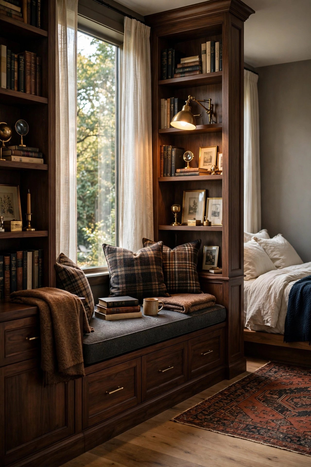 Built In Reading Nook