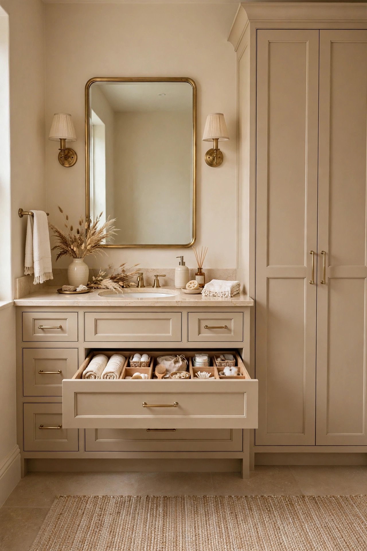 Greige Cabinetry