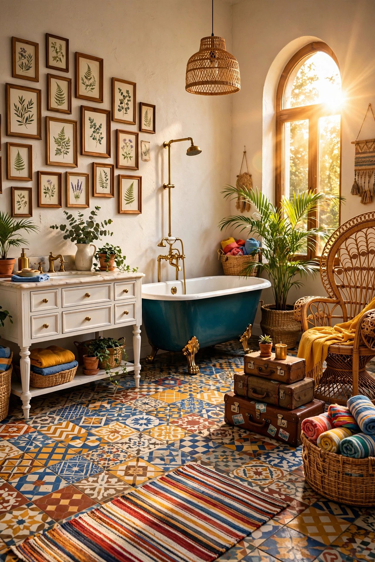 Patterned Tile Personality