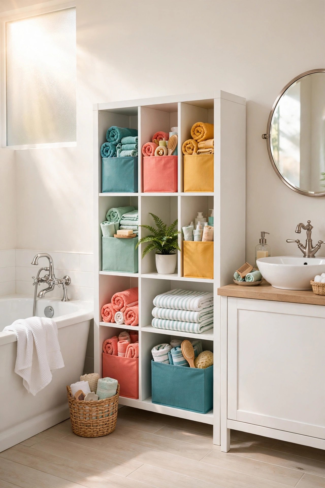 Cubby Storage Tower