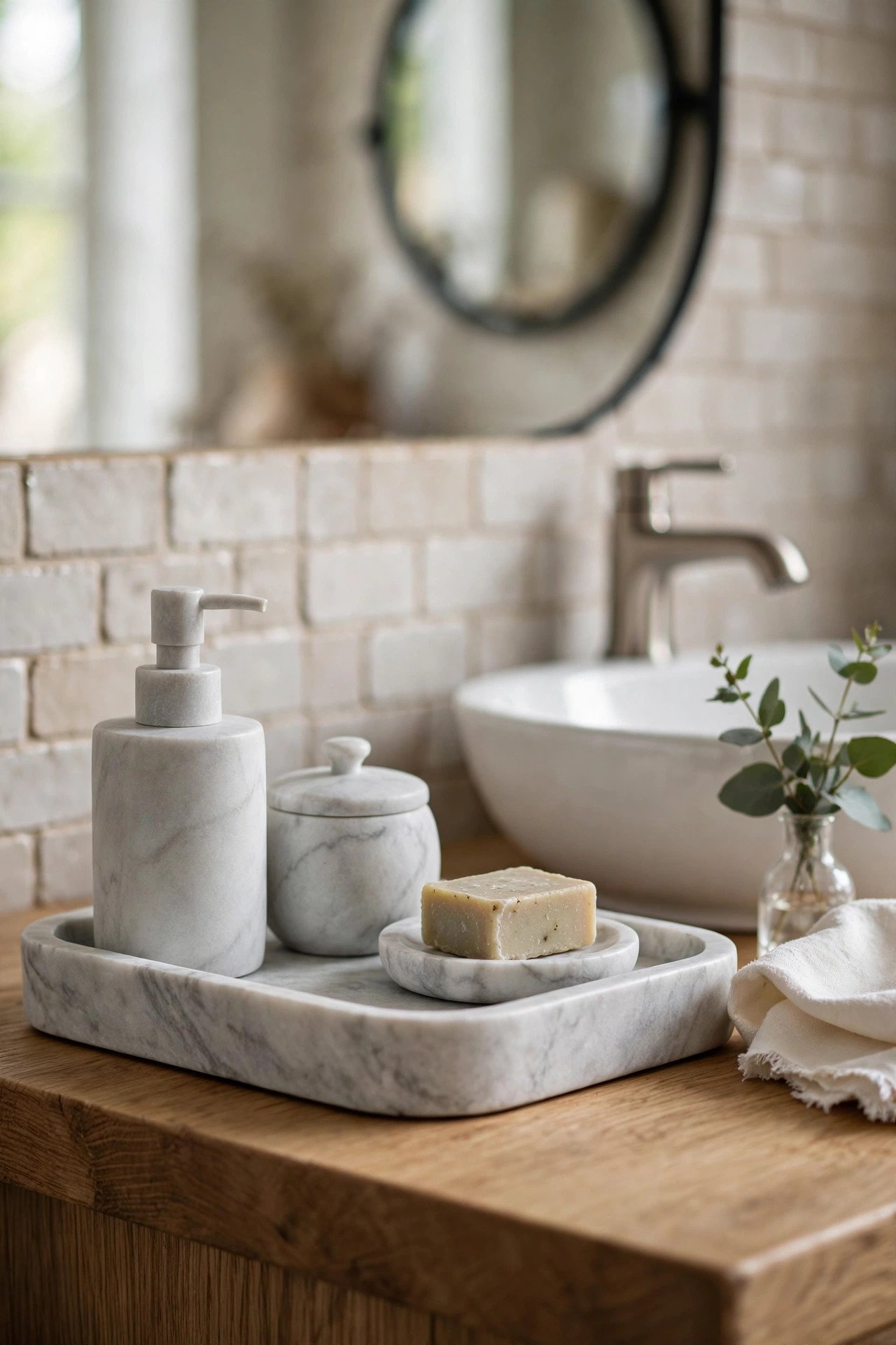 Honed Marble Accessories