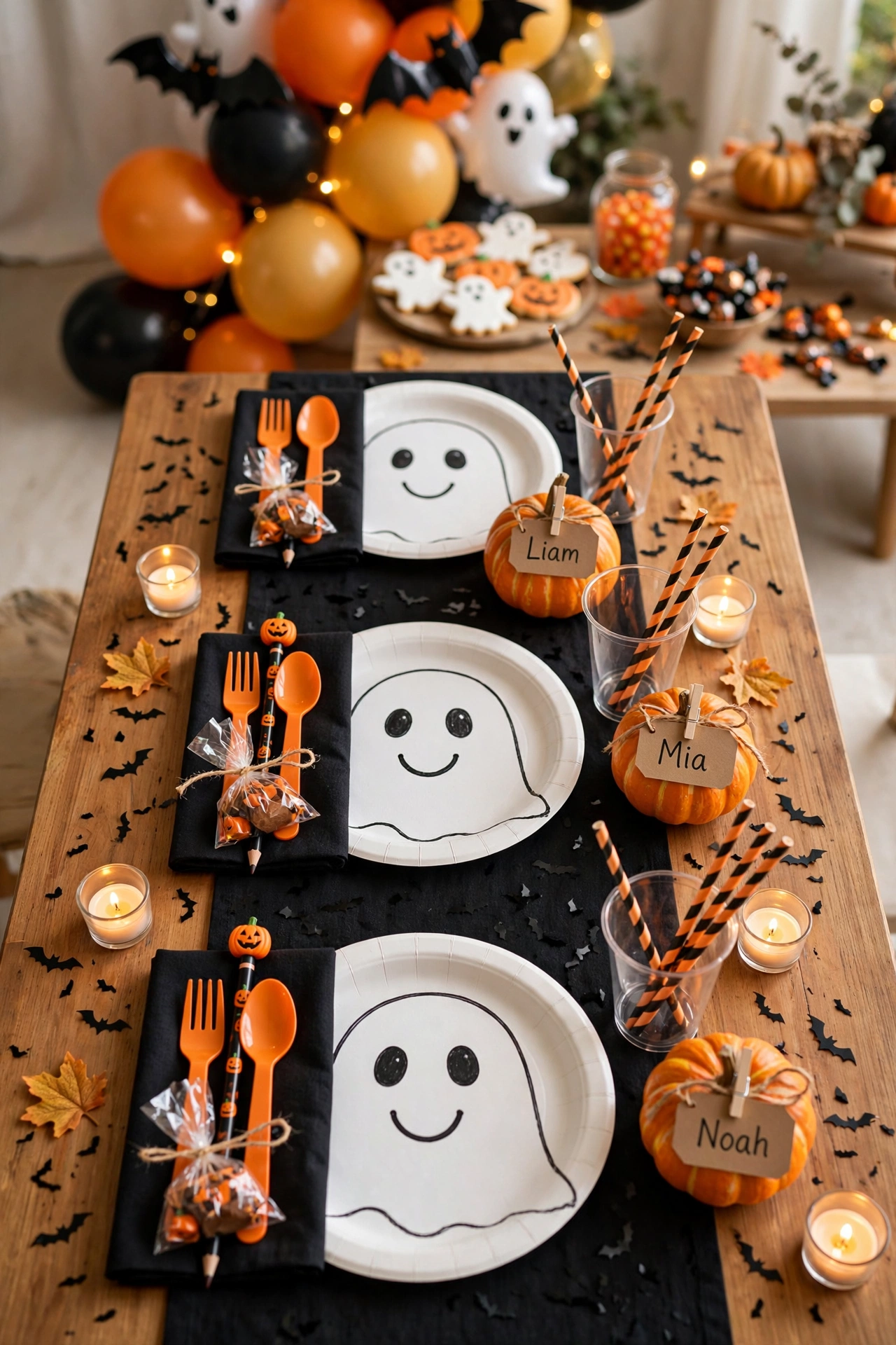 Ghostly Table Settings