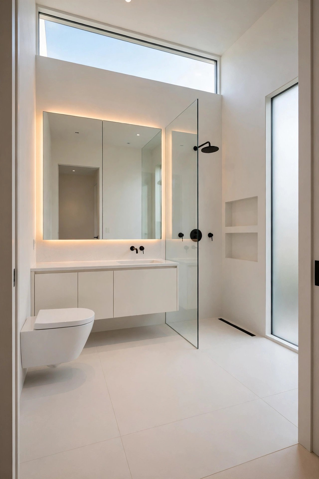 Small Bathroom Minimalism
