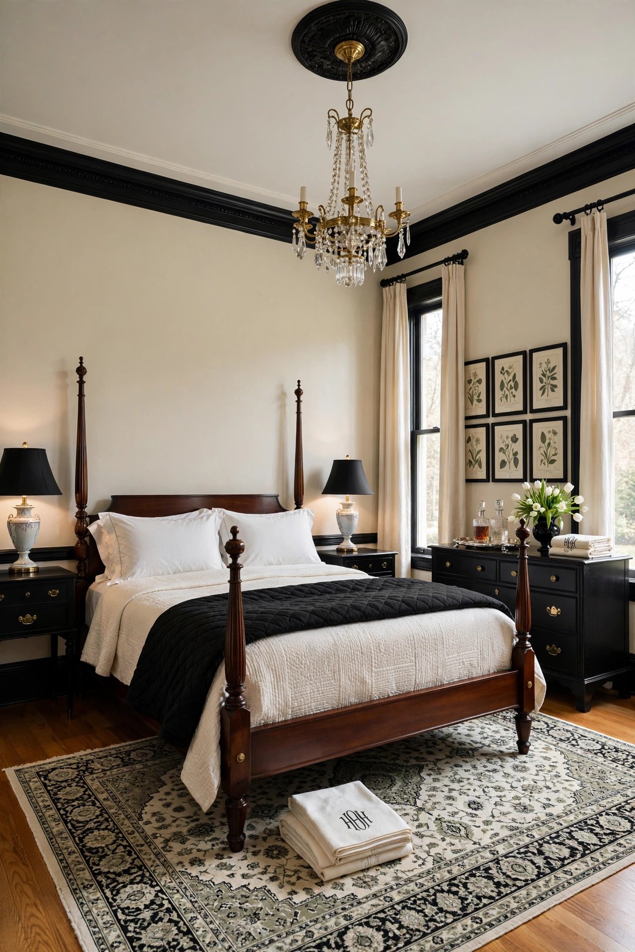 Black Crown Molding