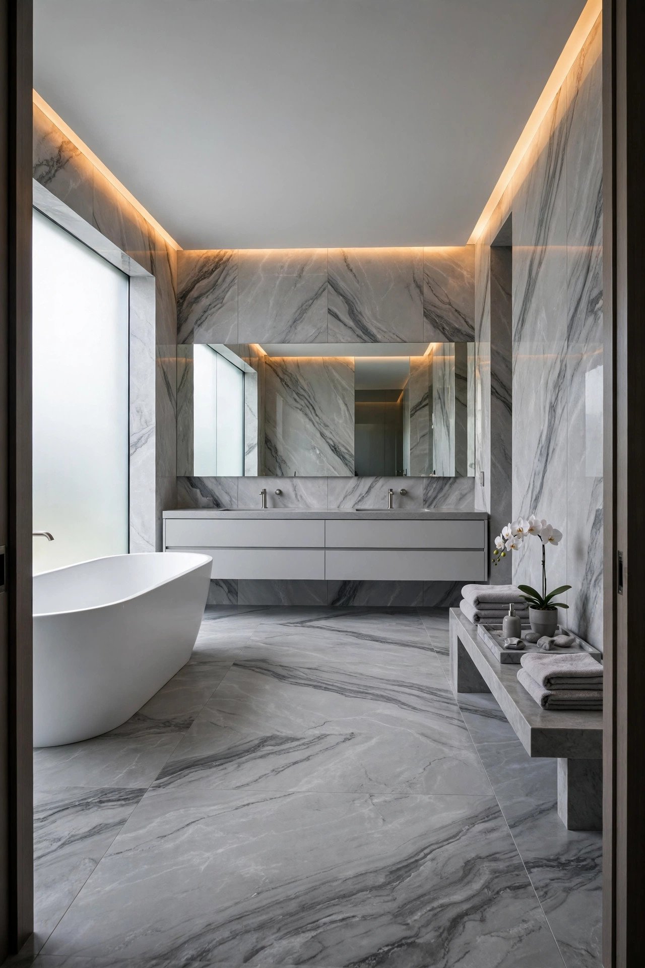 30 Grey Bathroom Ideas That Prove Neutral Can Be Stunning
