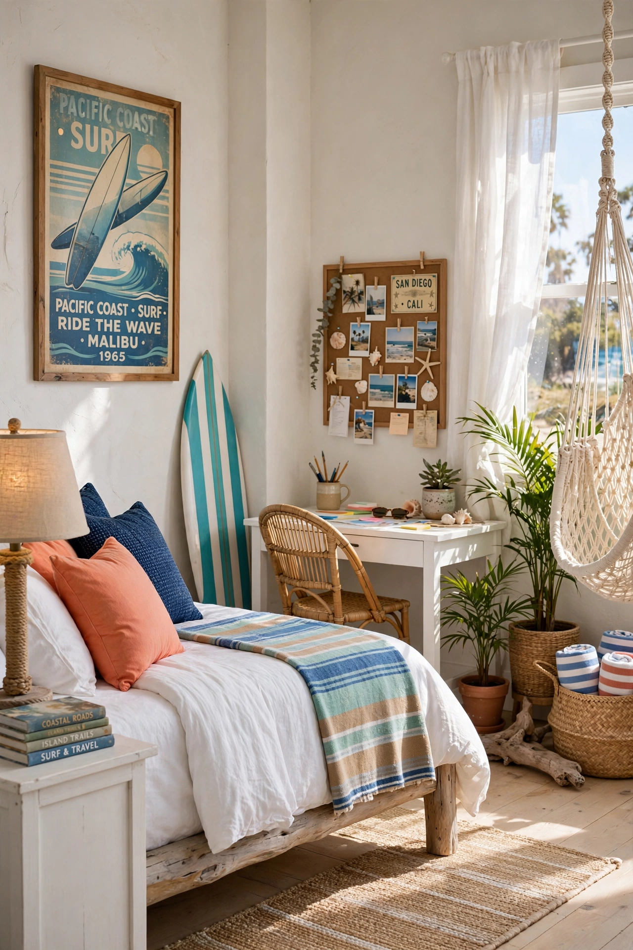 Surf Beach Vibe Bedroom