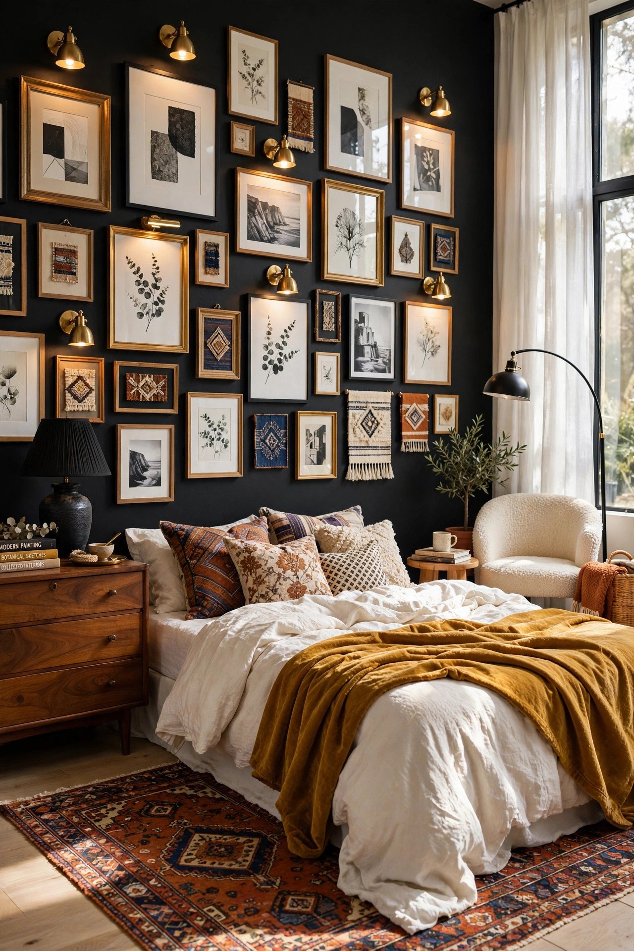 Black Gallery Wall