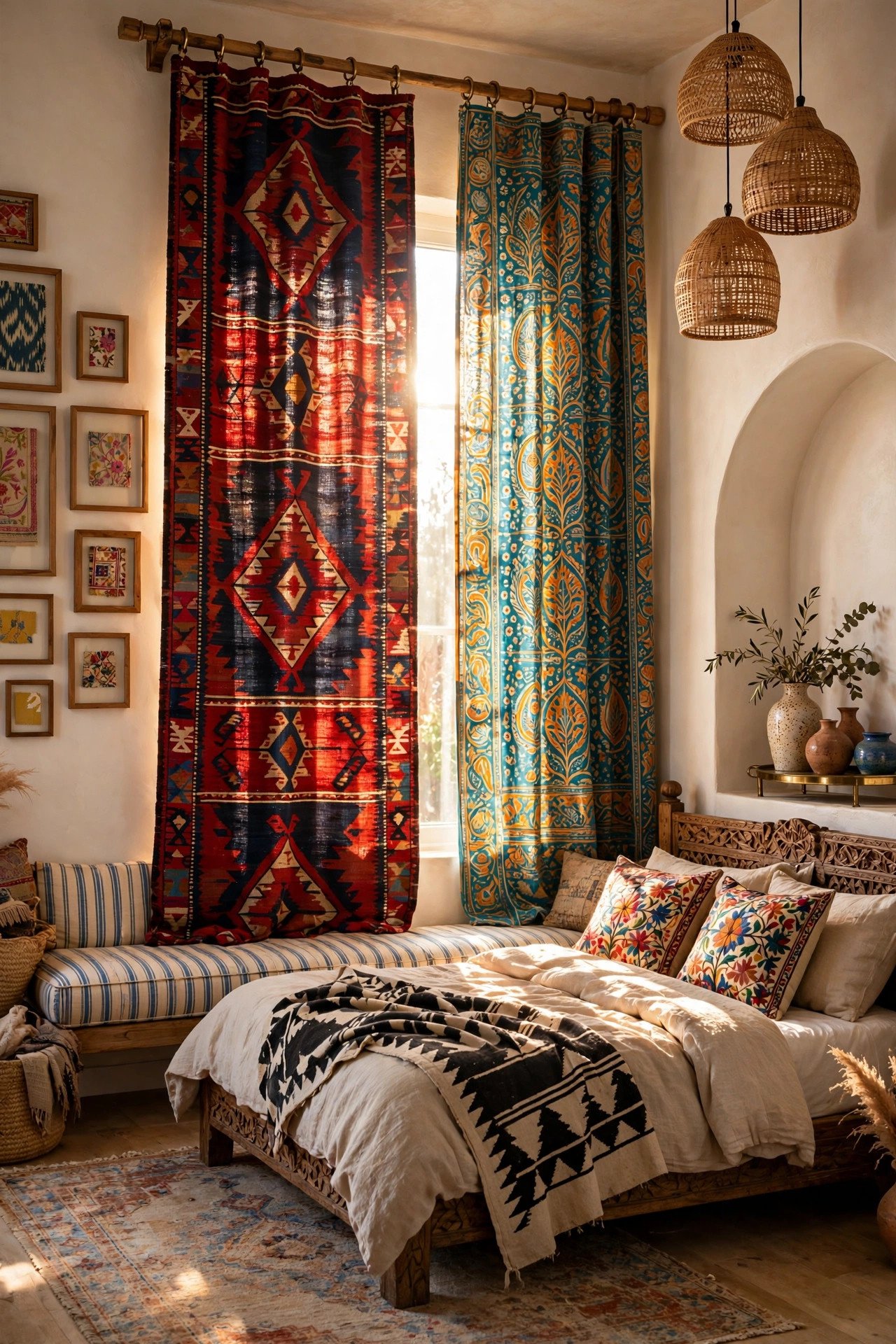 Global Bazaar Textile Curtains