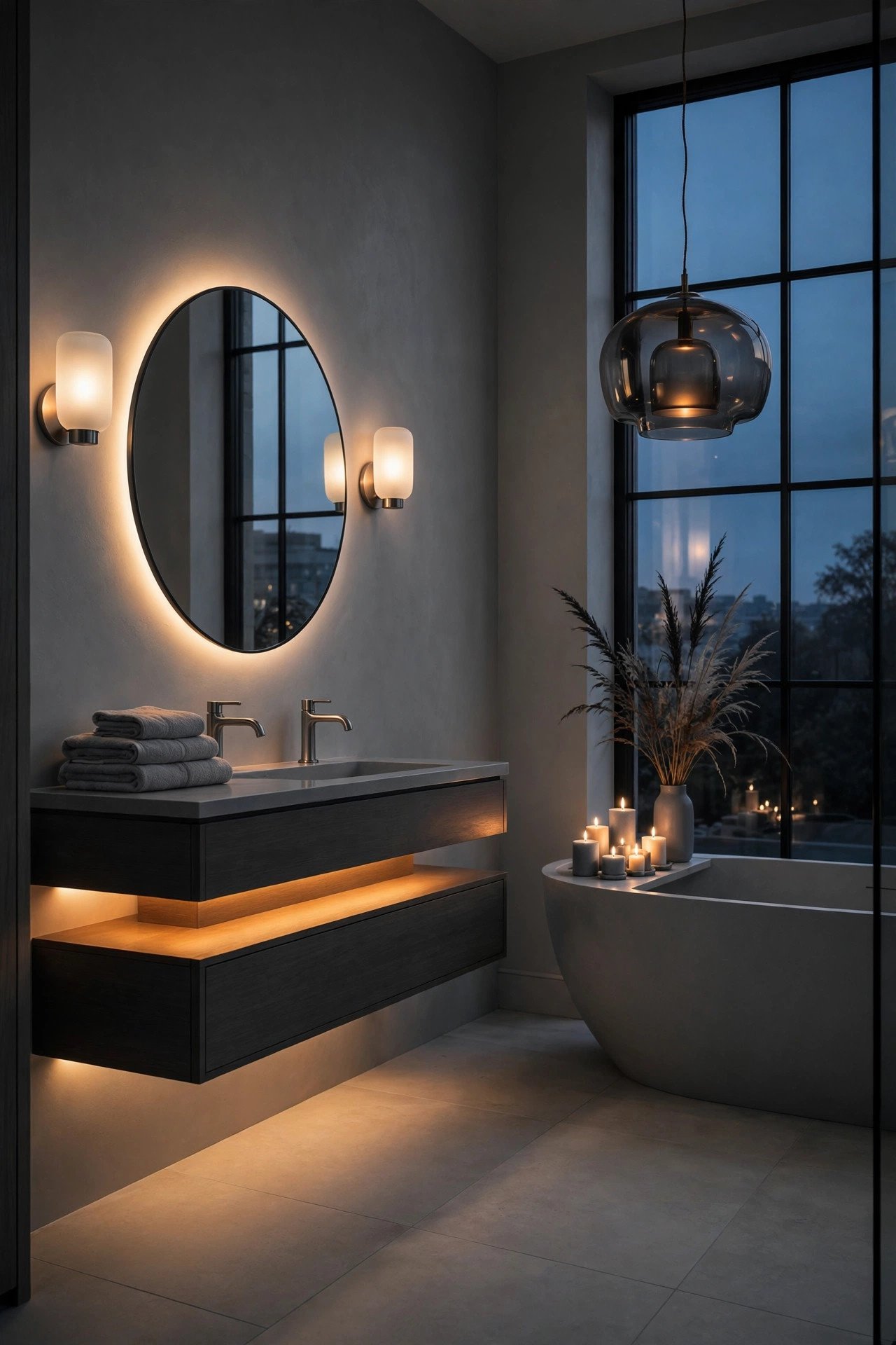 30 Grey Bathroom Ideas That Prove Neutral Can Be Stunning