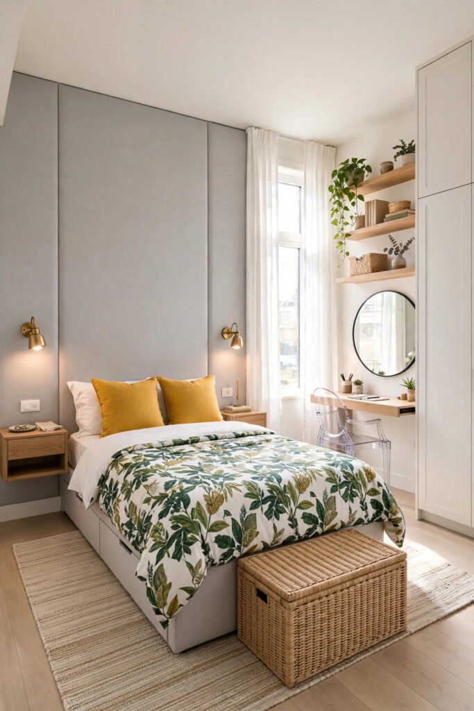 Small Bedroom with Big Style