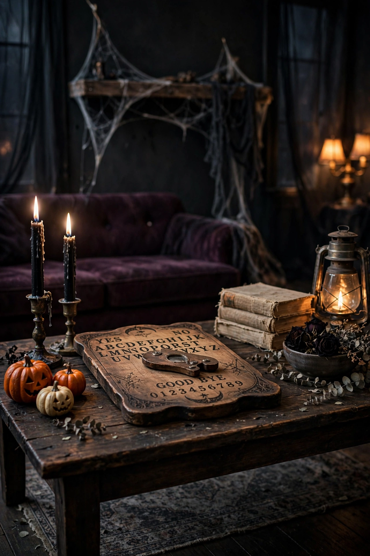Ouija Board Coffee Table Styling