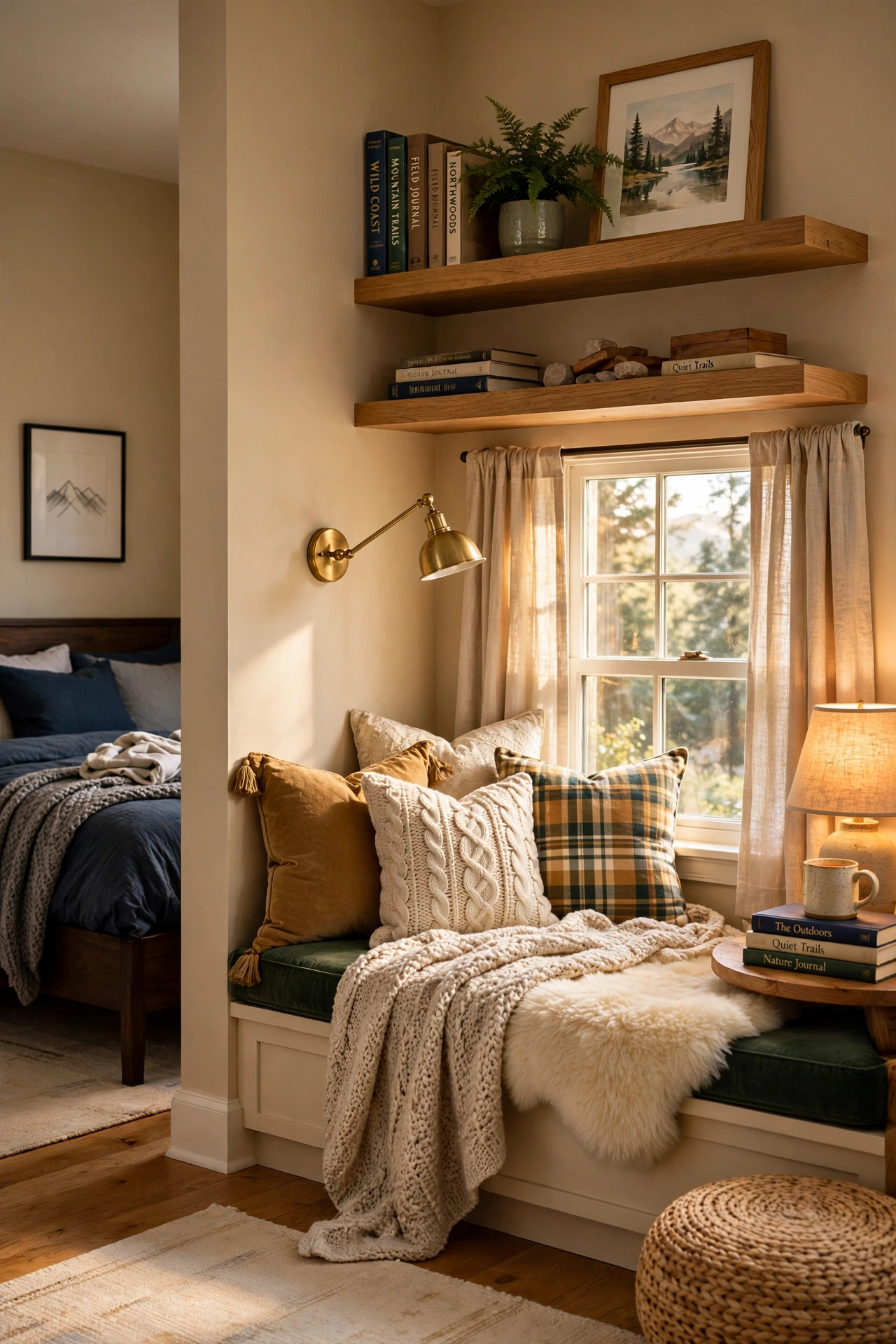 Cozy Reading Nook Corner