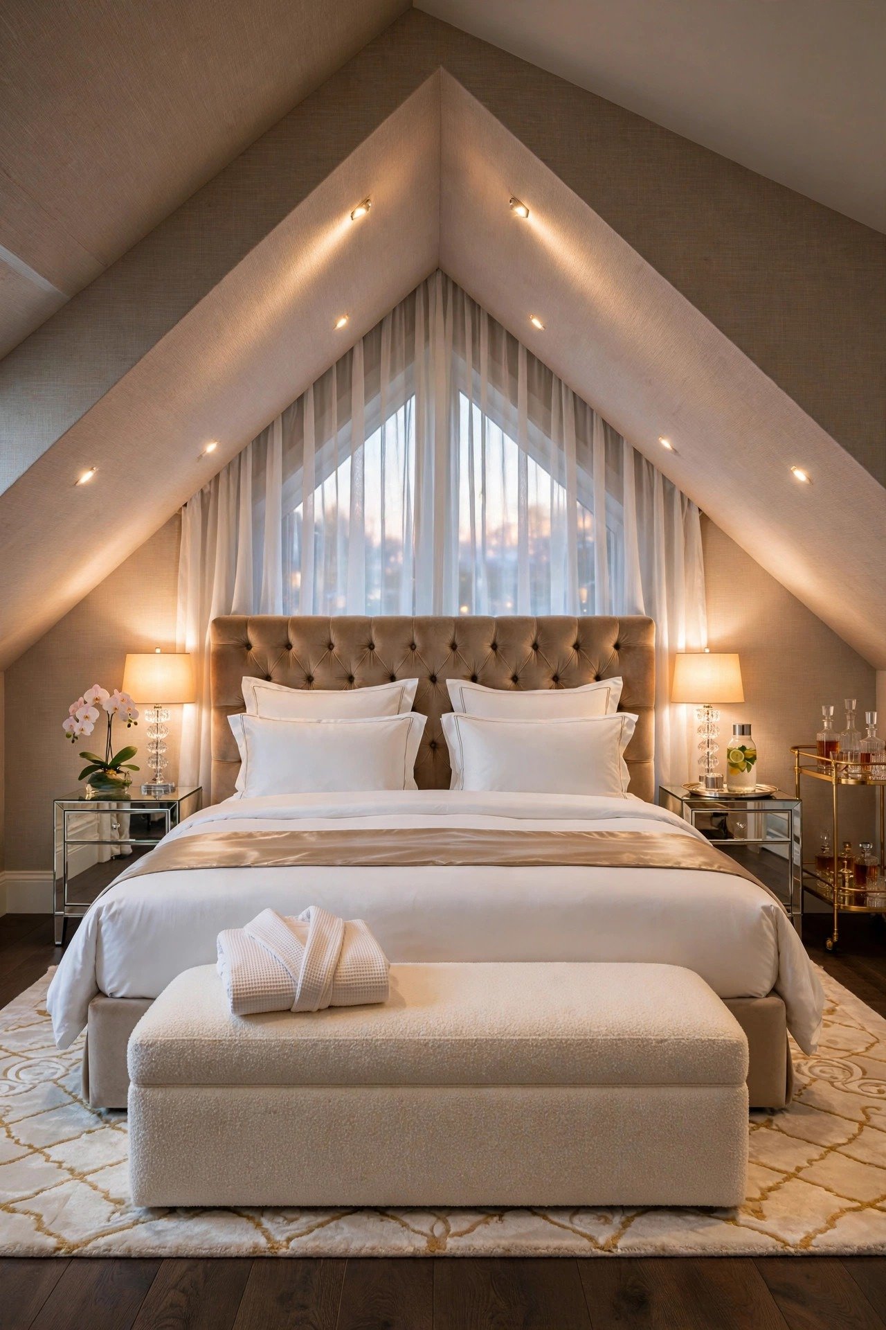 Luxury Hotel Style Attic