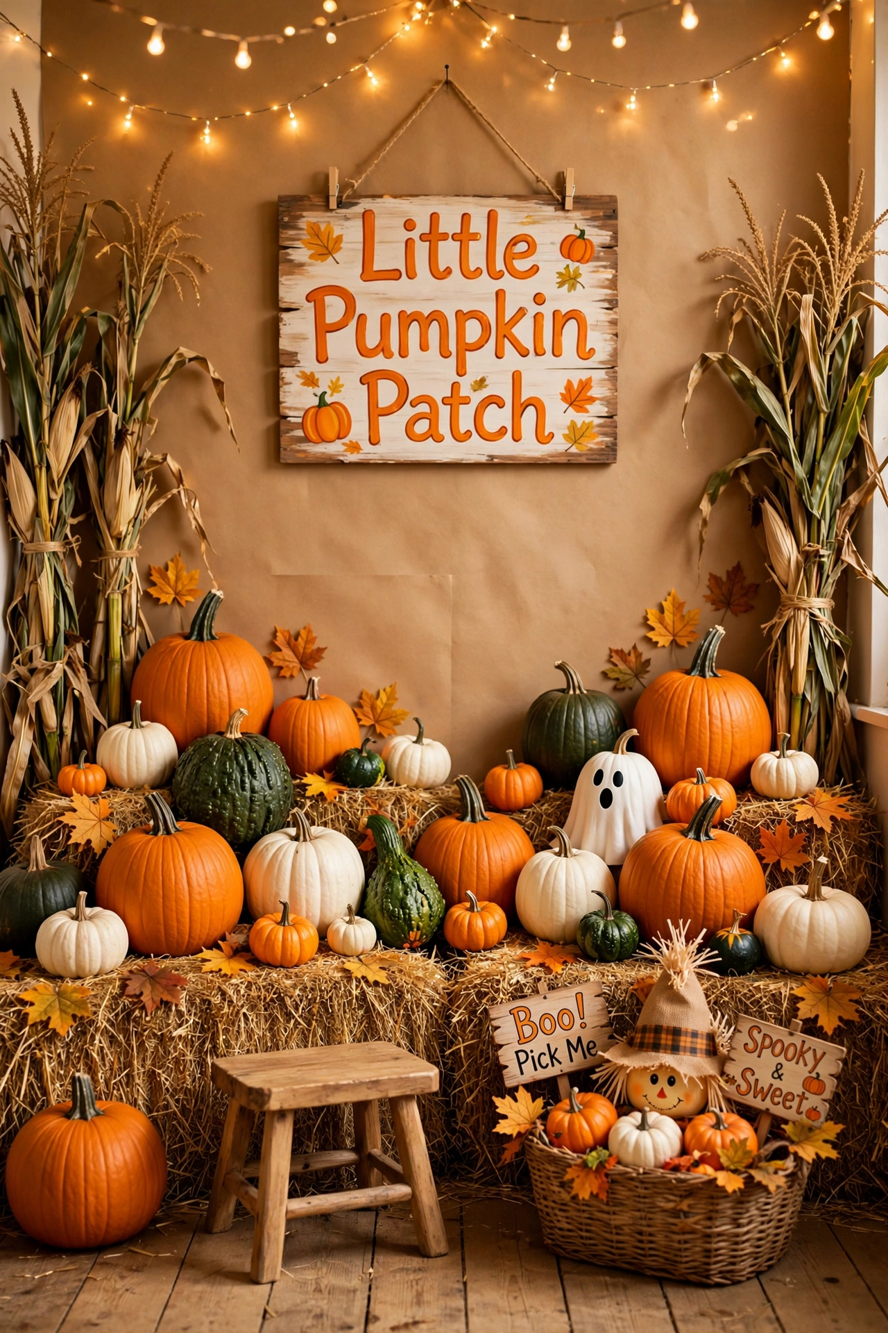Pumpkin Patch Photo Wall