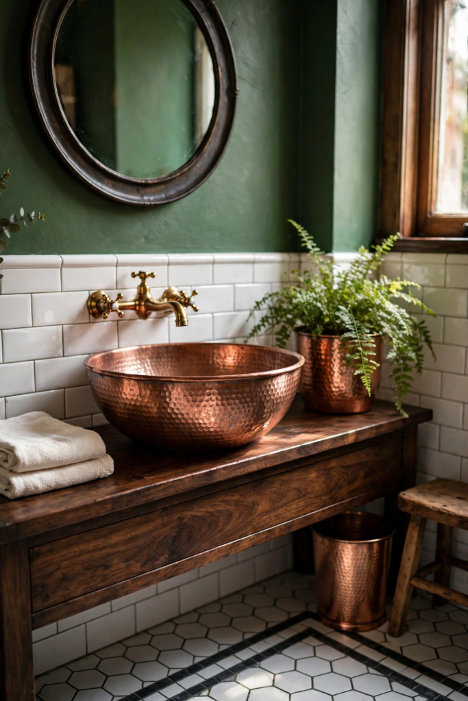 Aged Copper Accent Pieces