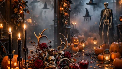 30 Halloween Party Decor Ideas That Will Haunt Your Guests (In the Best Way)