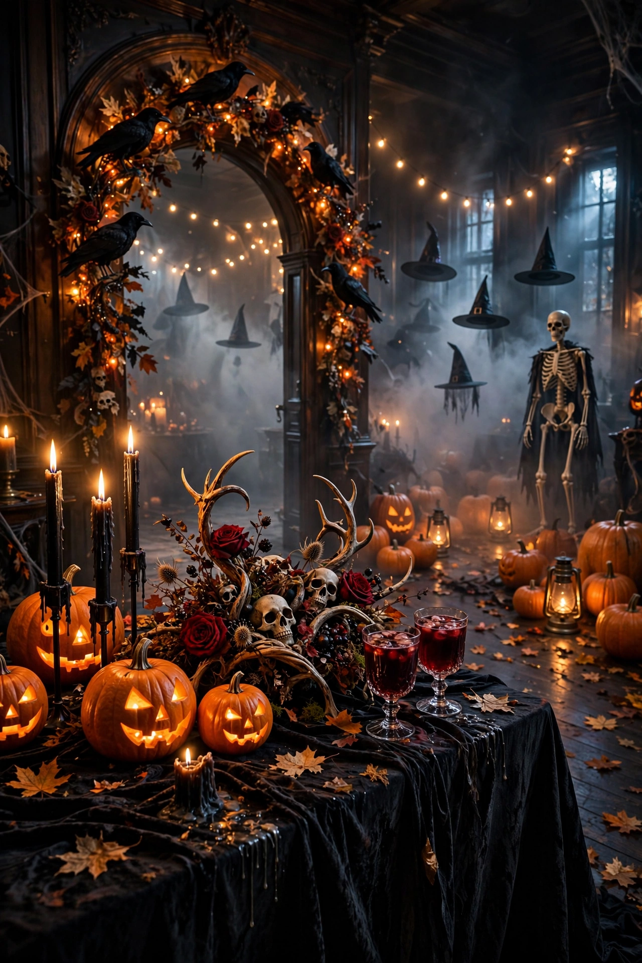 30 Halloween Party Decor Ideas That Will Haunt Your Guests (In the Best Way)