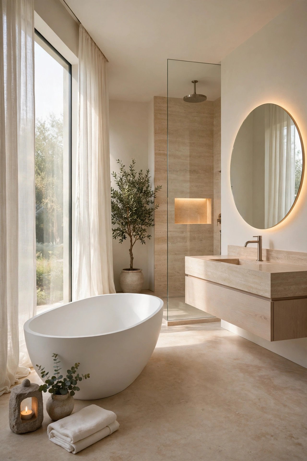 30 Minimalist Bathroom Ideas for a Calm, Clutter-Free Retreat
