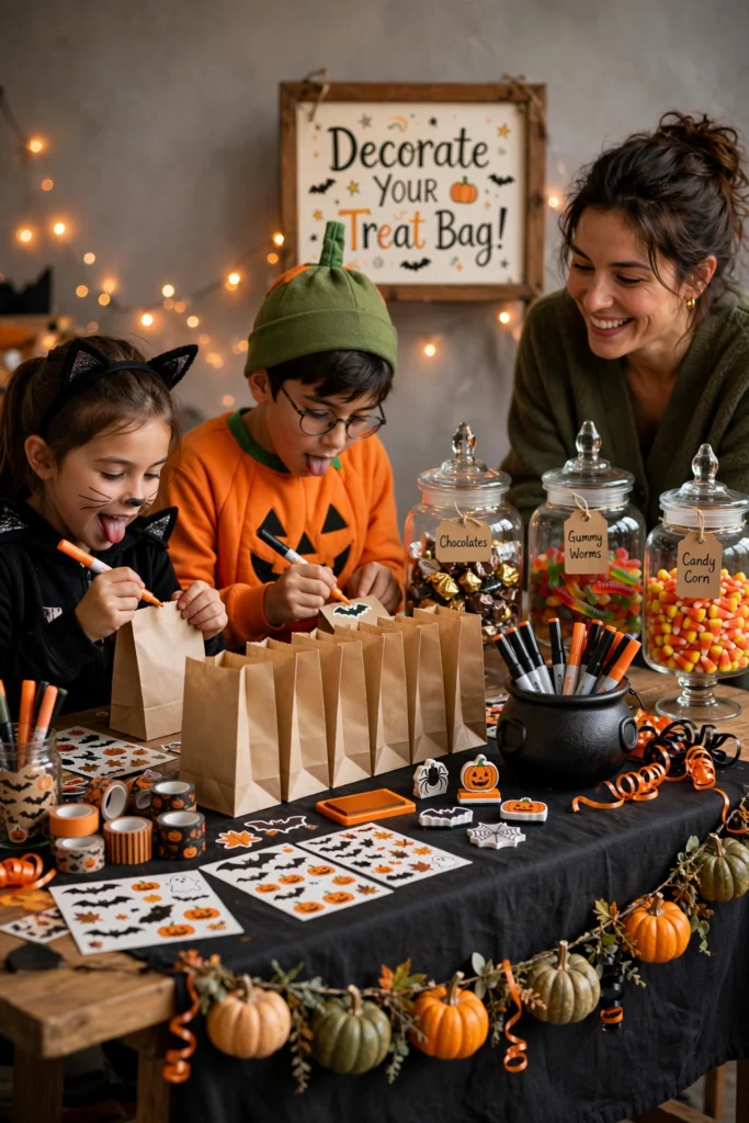 Take-Home Treat Bag Decor Station