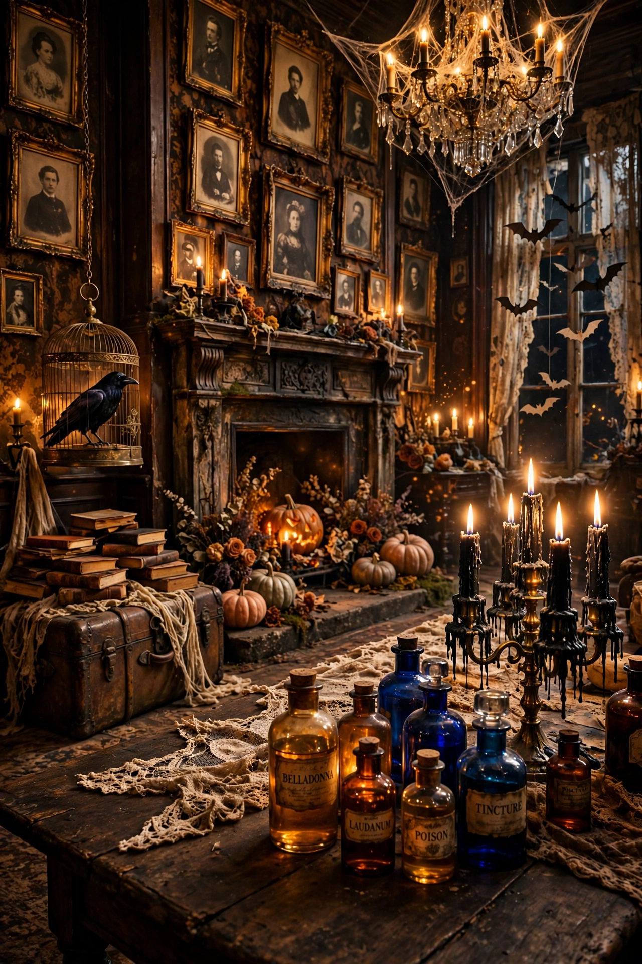 30 Vintage Halloween Aesthetic Ideas That Bring Old World Spookiness Home