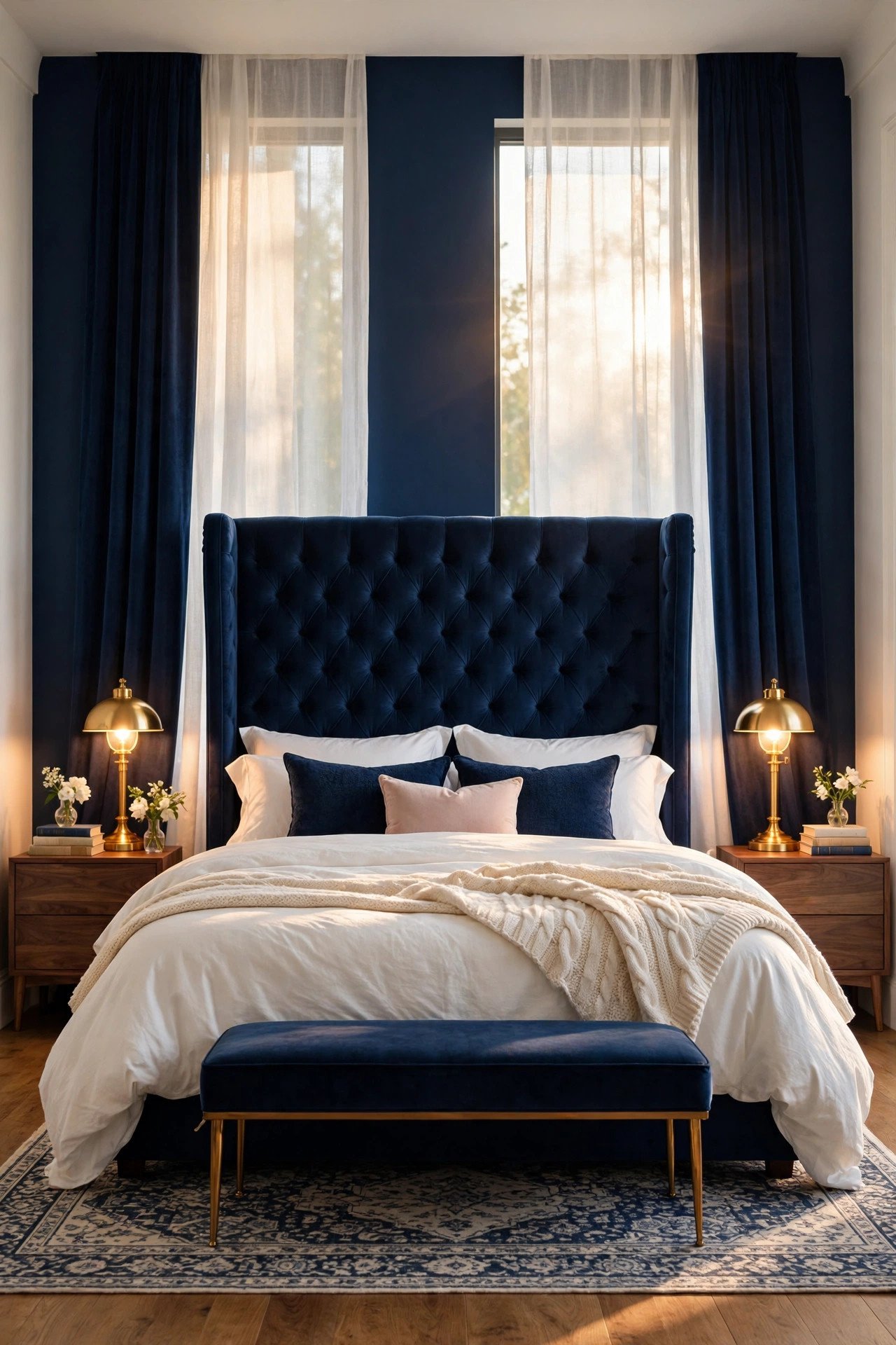 30 Navy Blue Bedroom Ideas That Bring Bold Elegance Home