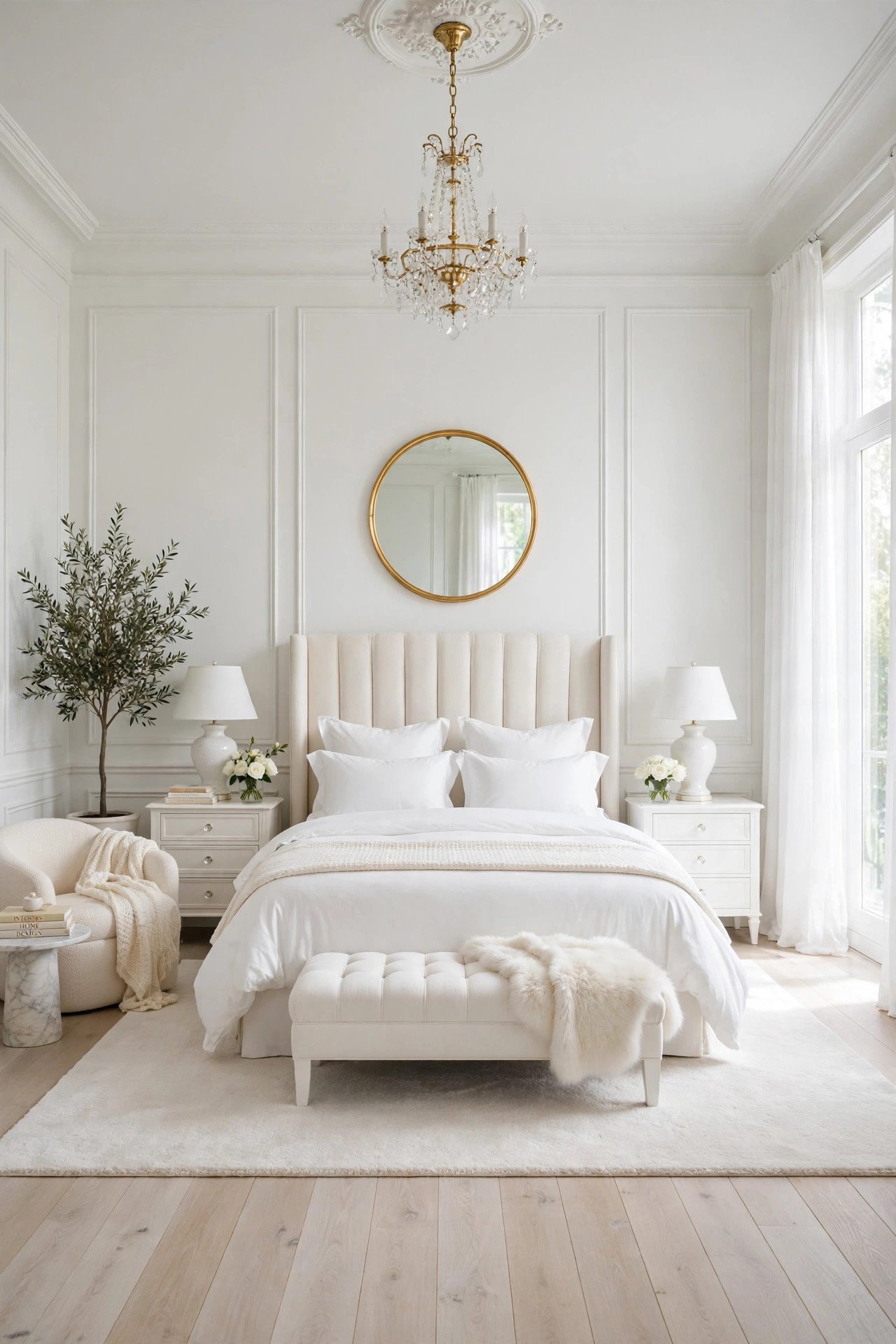30 White Bedroom Ideas That Bring Calm and Elegance Home