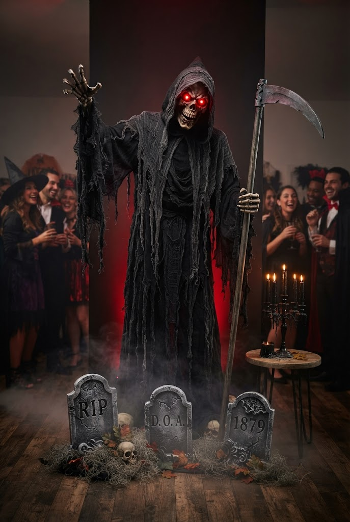 Life-Size Animatronic Reaper Corner